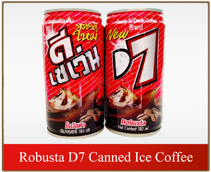D7 Canned Ice Coffee